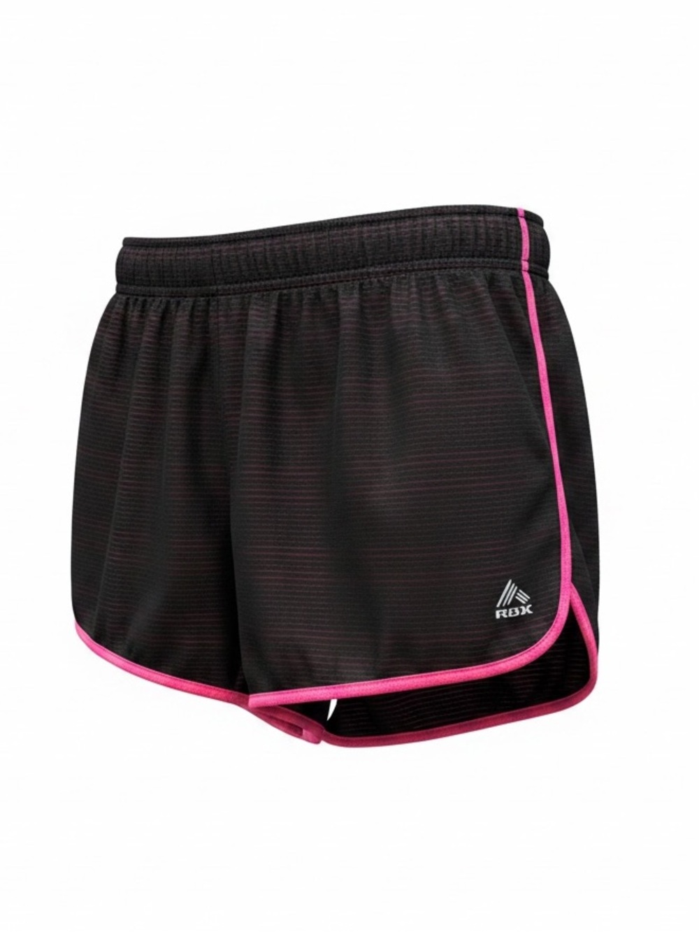 RBX PERFORMANCE RUNNING QUICK DRY SHORTS BUILT IN BRIEF BLACK HOT PINK SIZE XL